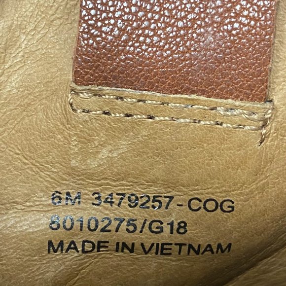 Frye Women's Reina Cognac Leather Western Ankle Bootie, size 6M - Picture 5 of 5